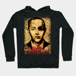 D B Cooper Design Hoodie